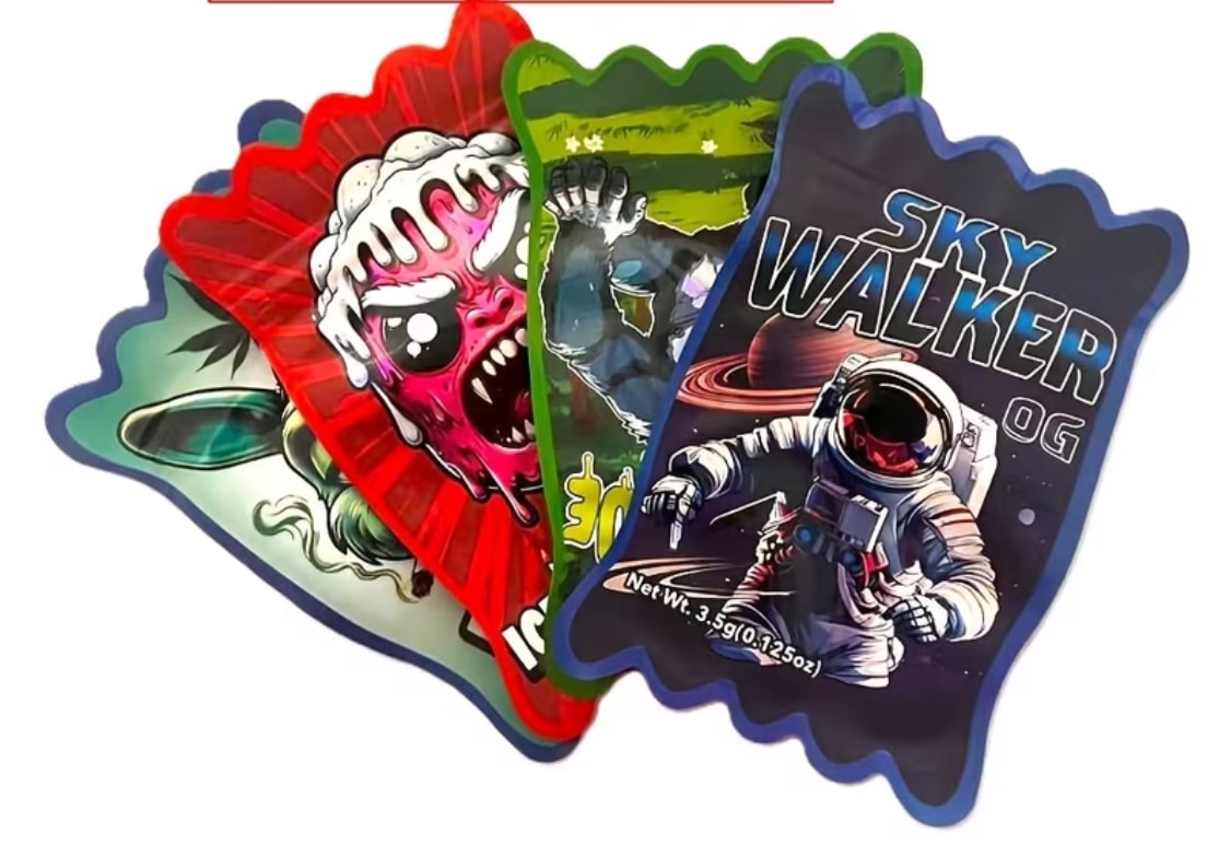 50 pcs creative edge Mylar Bags (3.5G)